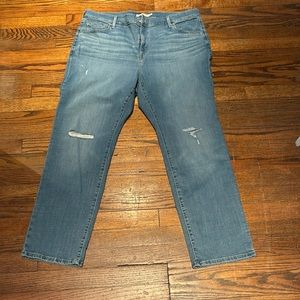 Levi’s 18w high rise jeans
